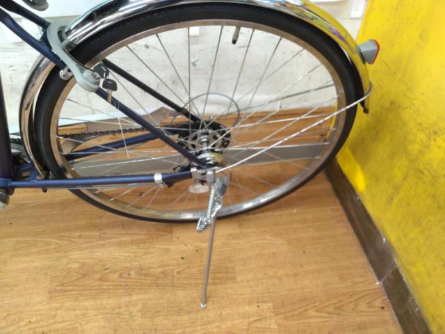 塩野自転車株式会社 FIFTH AVENUE 27インチ 外装6段変速 シティサイクル ブルー