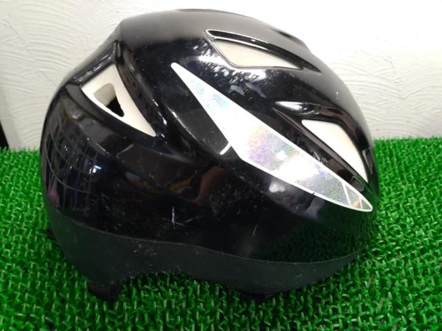 サイズ:51-57cm BRIDGESTONE ニューセーフティヘルメット キッズ用ヘルメット ブラック
