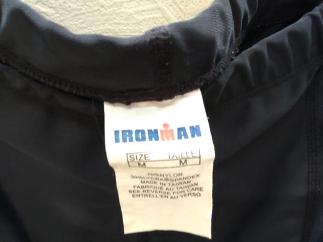 サイズ:M IRONMAN トライアスロンパンツ ブラック