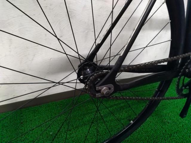 FUJI TRACK ARCV 年式不明 700x25c シングルギア(固定) ピストバイク Cinelliフラットバー仕様 ブラック サイズ520 参考値170-178cm