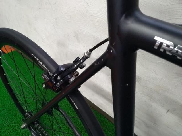 FUJI TRACK ARCV 年式不明 700x25c シングルギア(固定) ピストバイク Cinelliフラットバー仕様 ブラック サイズ520 参考値170-178cm