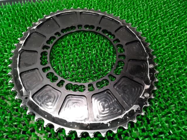 52T/11s/BCD:110 ROTOR Q-RING AERO 楕円チェーンリング