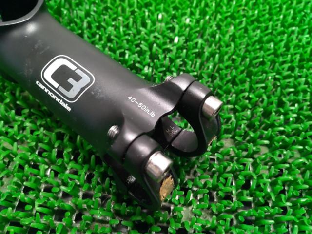 Φ25.4/90mm CANNONDALE C3 アルミステム ブラック