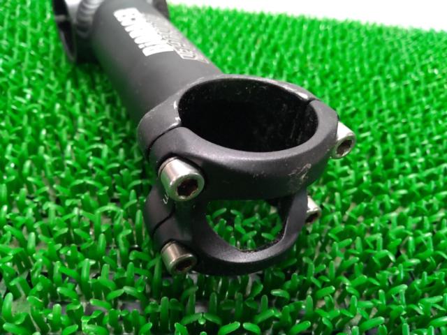 Φ31.8/120mm/6° BIORACER アルミステム ブラック