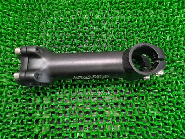 Φ31.8/120mm/6° BIORACER アルミステム ブラック