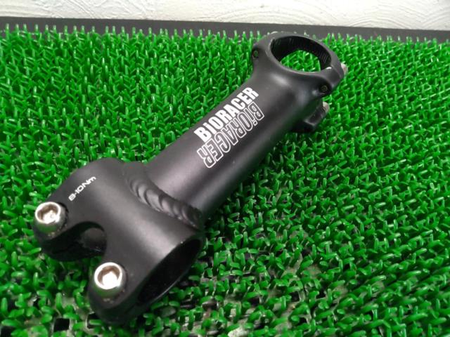 Φ31.8/120mm/6° BIORACER アルミステム ブラック