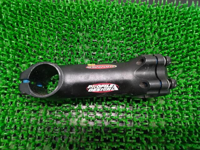 Φ31.8/100mm PROFILE DESIGN HAMMER OS アルミステム ブラック