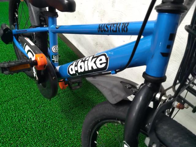 ides D-BIKE MASTER18 18インチ シングルギア キッズ自転車※ペダル軸ガタ(専用ペダルです)