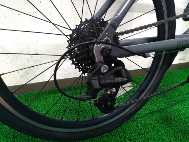 tern CREST-24 2024年 20x1-3/8(451)インチ 外装8段変速 ミニベロ マットグレー サイズ460mm/適応身長155cm-165cm