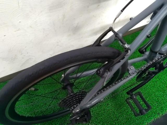 tern CREST-24 2024年 20x1-3/8(451)インチ 外装8段変速 ミニベロ マットグレー サイズ460mm/適応身長155cm-165cm