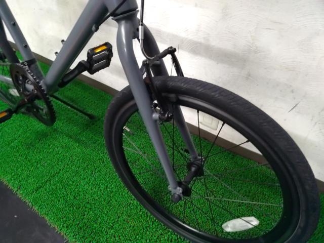 tern CREST-24 2024年 20x1-3/8(451)インチ 外装8段変速 ミニベロ マットグレー サイズ460mm/適応身長155cm-165cm
