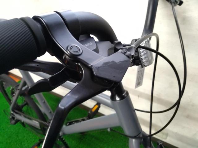 tern CREST-24 2024年 20x1-3/8(451)インチ 外装8段変速 ミニベロ マットグレー サイズ460mm/適応身長155cm-165cm