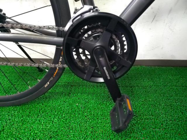 DAIWA INTEZZA 年式不明 700x32c 3x8s アルミクロスバイク ガンメタ サイズ450/適正身長:158-178cm
