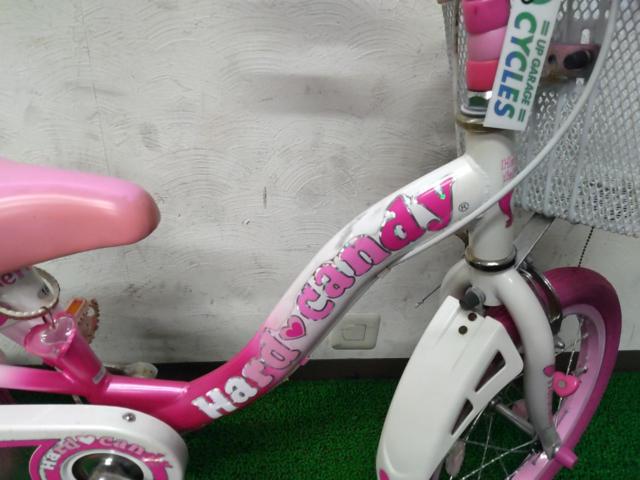 玉越工業 HARD CANDY 16×1.75インチ シングル キッズ自転車 ピンク