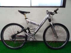 CANNONDALE SUPER V2000 1990年代 XTR組 26×1.95インチ 3×8S アルミフレームマウンテンバイク シルバー サイズ:46 参考サイズ:165-175cm