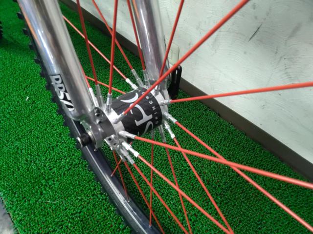 CANNONDALE SUPER V2000 1990年代 XTR組 26×1.95インチ 3×8S アルミフレームマウンテンバイク シルバー サイズ:46 参考サイズ:165-175cm
