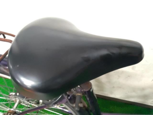 イオンバイク COCONUT 27×1-3/8インチ シングル シティサイクル パープル