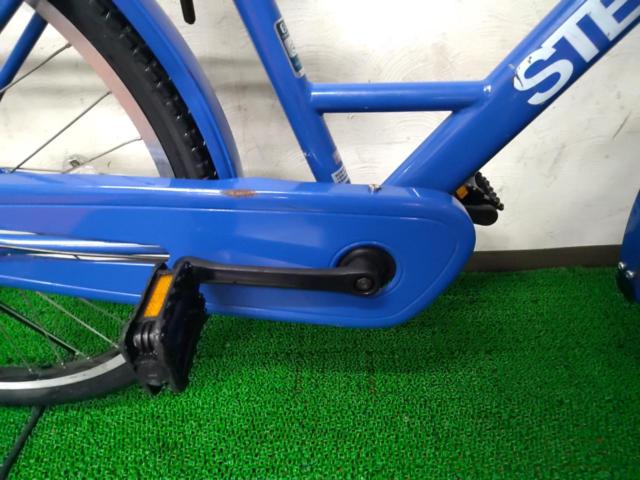 BRIDEGESTONE SC63T6 STEPCRUZ 26x1.75インチ 内装3段変速 シティサイクル ブルー