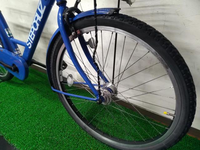 BRIDEGESTONE SC63T6 STEPCRUZ 26x1.75インチ 内装3段変速 シティサイクル ブルー