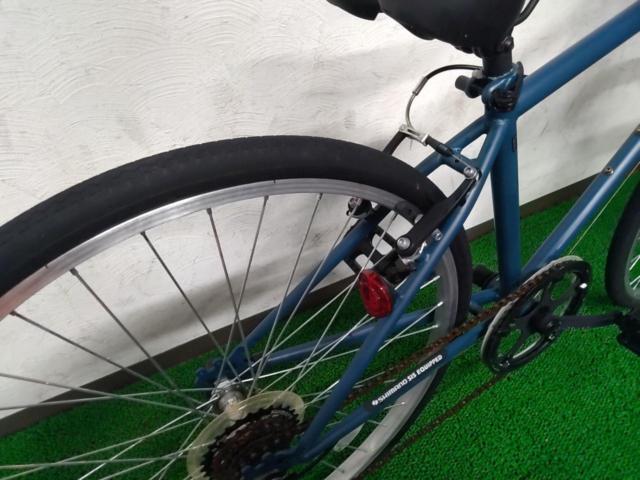 PROVROS P-701 26x1-3/8インチ 外装6段変速 クロスバイク/シティサイクル ダークグリーン※フロントホイールリム打ちによるリム曲がりあり