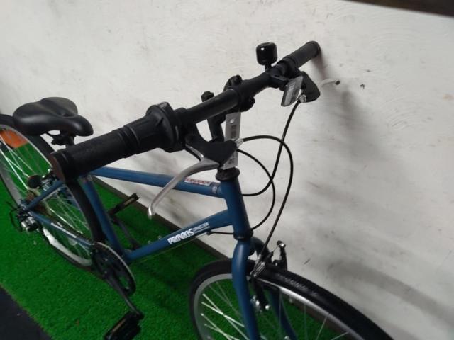 PROVROS P-701 26x1-3/8インチ 外装6段変速 クロスバイク/シティサイクル ダークグリーン※フロントホイールリム打ちによるリム曲がりあり