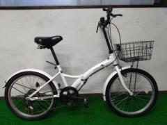 MOBIMAX MB-02 20インチ 外装6段変速 折りたたみ自転車 ホワイト