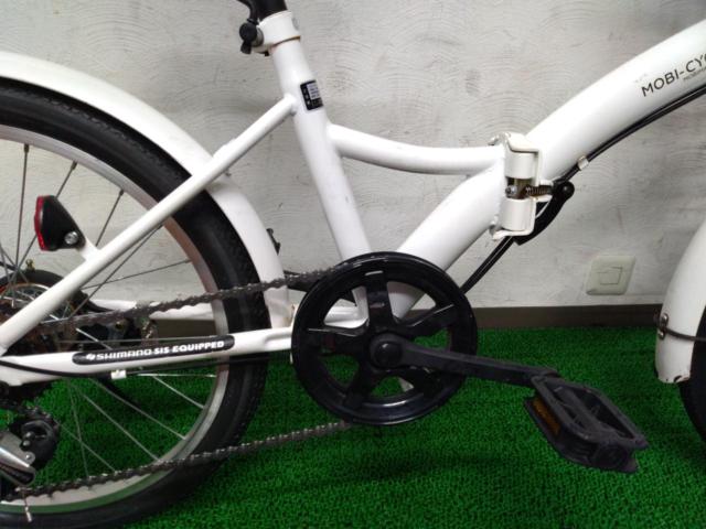 MOBIMAX MB-02 20インチ 外装6段変速 折りたたみ自転車 ホワイト