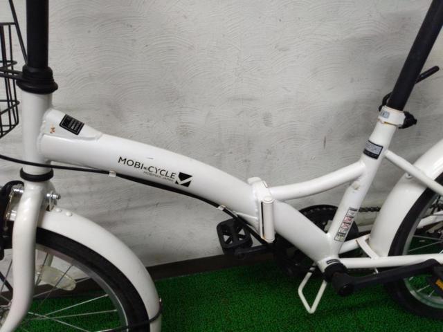 MOBIMAX MB-02 20インチ 外装6段変速 折りたたみ自転車 ホワイト
