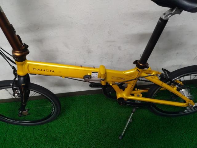 DAHON SpeedPro TT 2008年頃モデル 20×1.35インチ 3×9s アルミ折り畳み自転車 イエロー