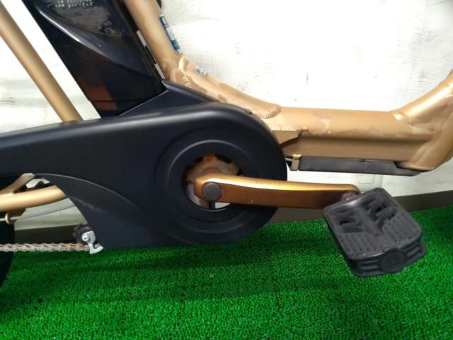 Panasonic GYUTTO ANNYS 2014年モデル 20×2.125インチ 内装3段変速 8.4Ah 電動アシスト自転車 ブラウン※フロントリム交換前提