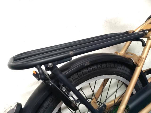 Panasonic GYUTTO ANNYS 2014年モデル 20×2.125インチ 内装3段変速 8.4Ah 電動アシスト自転車 ブラウン※フロントリム交換前提