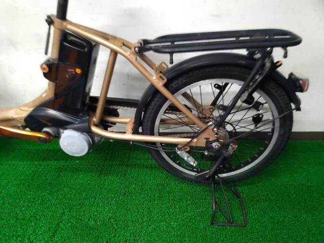 Panasonic GYUTTO ANNYS 2014年モデル 20×2.125インチ 内装3段変速 8.4Ah 電動アシスト自転車 ブラウン※フロントリム交換前提