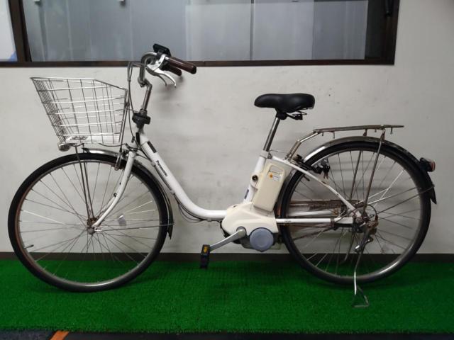 PANASONIC VIVI DX BE-ELD6332 2017年 26×1-3/8インチ 内装3段変速 16.0Ah 電動アシスト自転車 ホワイト※スイッチ液晶不良あり