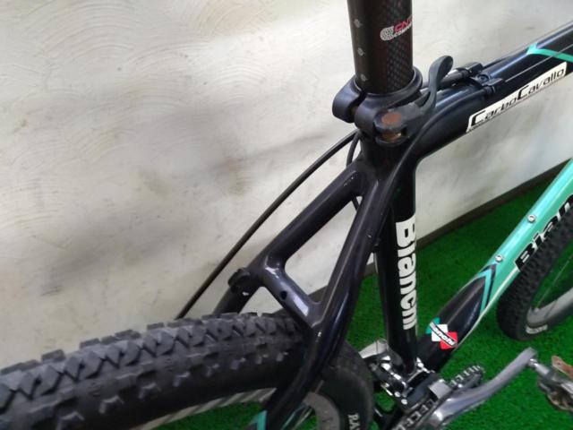BIANCHI CARBO CAVALLO 2010年頃モデル XTR組 26×2.0 インチ 3×9s 