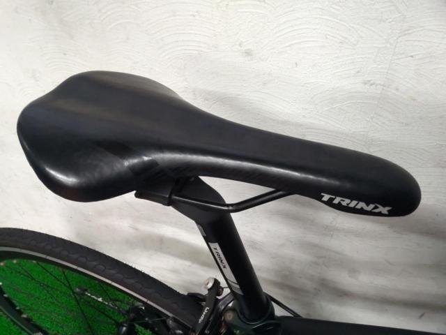 TRINX TEMPO1.5 2024年式 L-TWOO組 700×25C 2×7s アルミロードバイク ブラック サイズ:43 参考サイズ:165-175cm