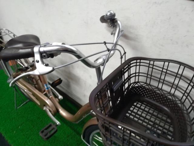 BRIDGESTONE ALUMIU MINI 22×1.75インチ 内装3段変速 シティサイクル ゴールド