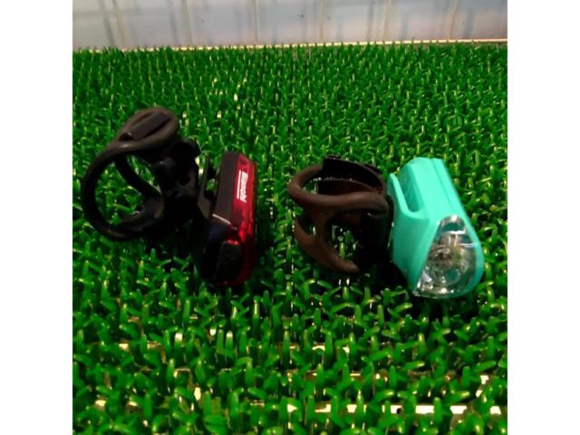 充電式 BIANCHI ライト前後セット
