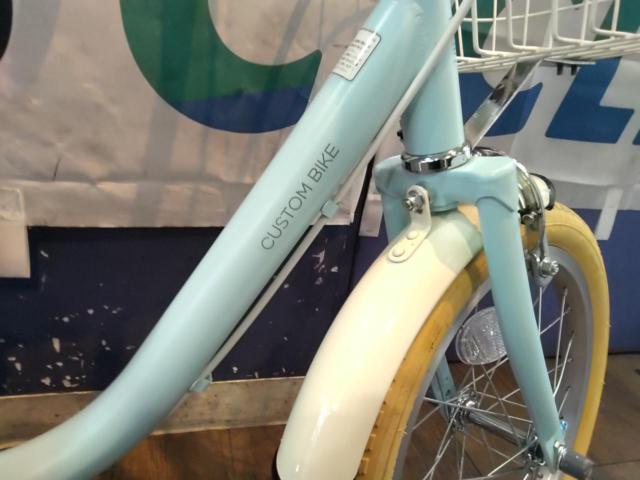 ダイワサイクル カスタムキッズ 16インチ シングル キッズ自転車 マットライトブルー
