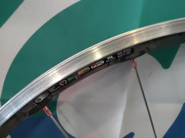 SHIMANO WH-RS80 700C アルミクリンチャーホイール リアのみ 1本