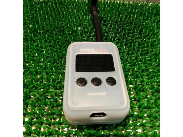 CYCLAMI MINI PUMP 携帯電動空気入れ ブラック