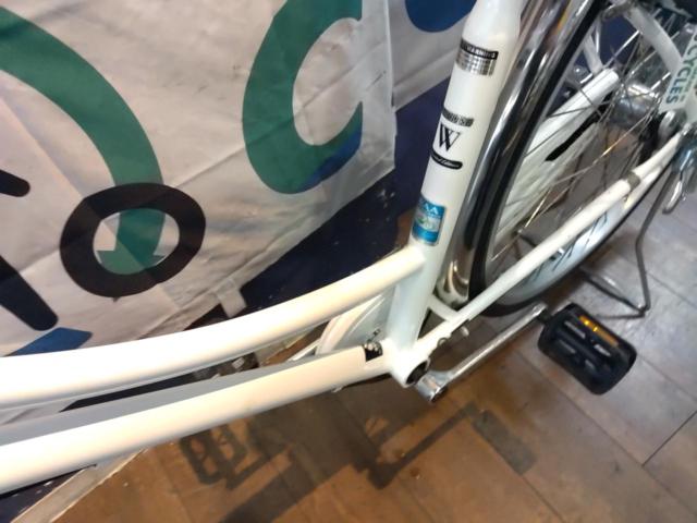 サイクルベースあさひ TRADLINE 27x1-3/8インチ 内装3段変速 シティサイクル ホワイト