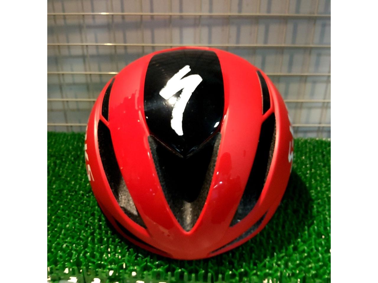 サイズ:57-60cm S-WORKS EVADE2 ヘルメット レッド CE規格