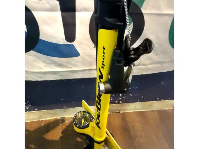 TOPEAK JoeBlow sport 英式/仏式 フロアポンプ イエロー