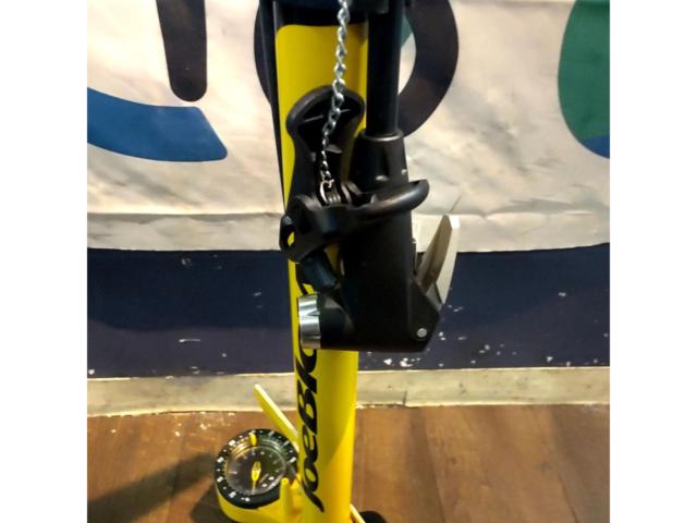 TOPEAK JoeBlow sport 英式/仏式 フロアポンプ イエロー