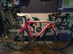 PINARELLO FP1 2008年頃モデル TIAGRA組み 700x25C 2x9S カーボンバックロードバイク レッド
