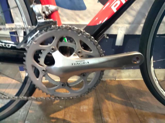 PINARELLO FP1 2008年頃モデル TIAGRA組み 700x25C 2x9S カーボンバックロードバイク レッド