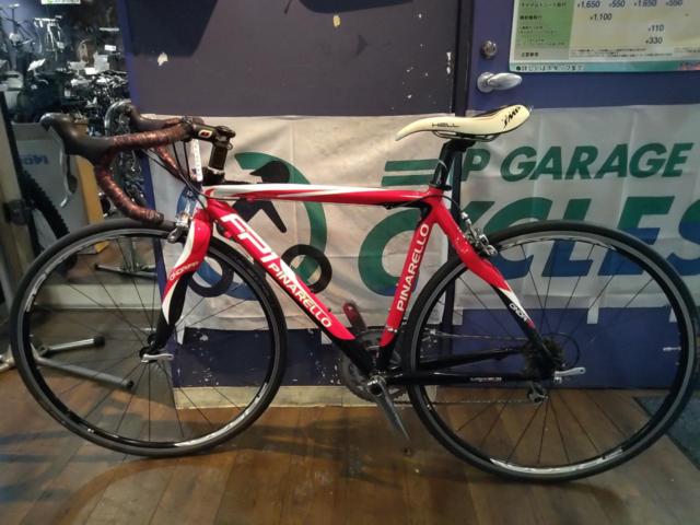 PINARELLO FP1 2008年頃モデル TIAGRA組み 700x25C 2x9S カーボンバックロードバイク レッド