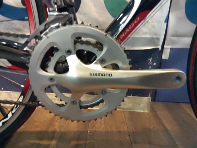 COLNAGO ARTE2.0 2009年頃モデル 105組み 700x23C 2x10S アルミバックカーボンロードバイク レッド×ブラック 参考サイズ: 165～174cm