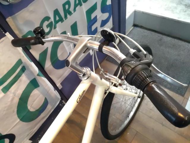 CBA(サイクルベースあさひ) Cream 26x1.5 外装6段変速 シティサイクル ホワイト サイズ:530 適応身長:170cm～