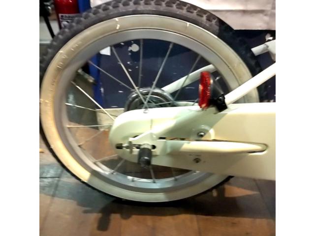 サイクルベースあさひ イノベーションファクトリー 16インチ シングル キッズ自転車 ホワイト
